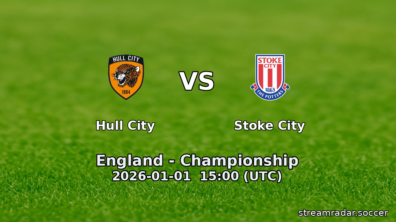 Hull City vs Stoke City