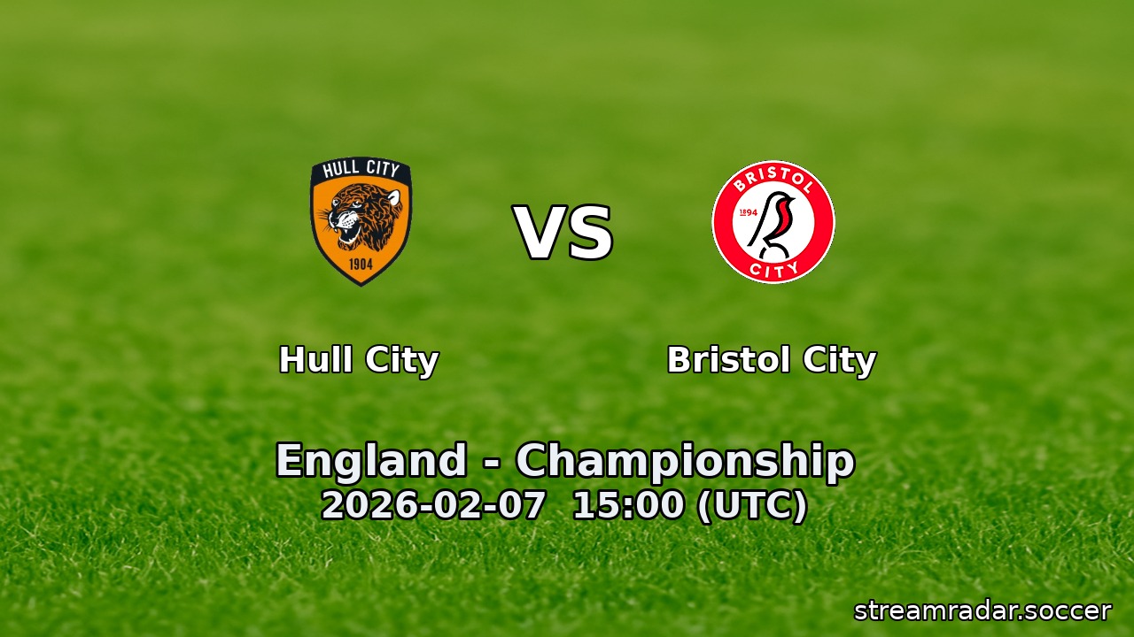 Hull City vs Bristol City
