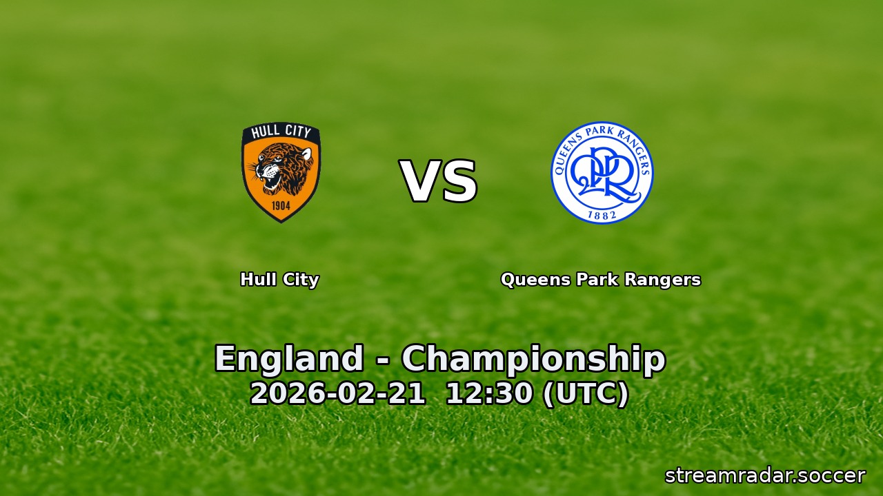 Hull City vs Queens Park Rangers