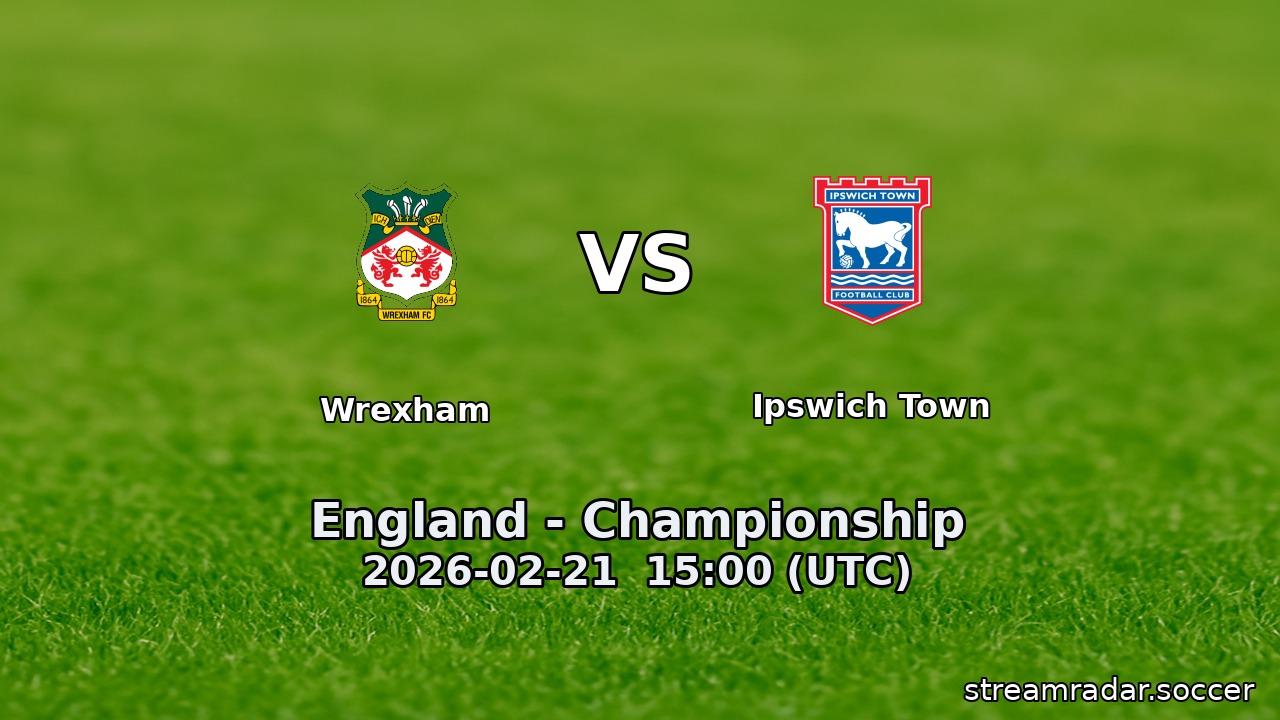 Wrexham vs Ipswich Town