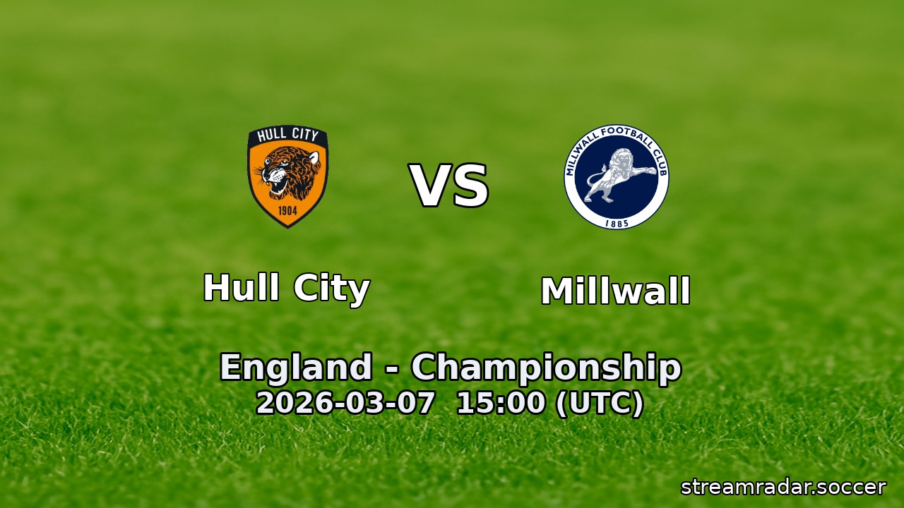 Hull City vs Millwall