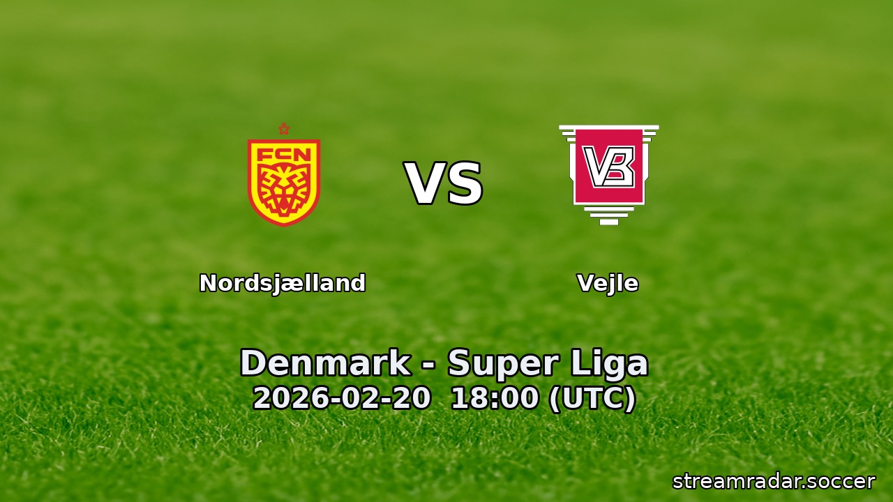 Nordsjælland vs Vejle