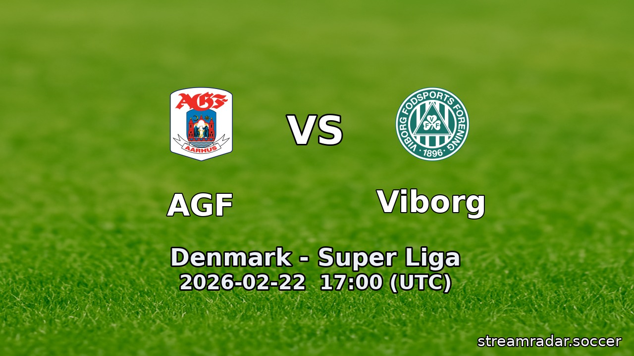 AGF vs Viborg