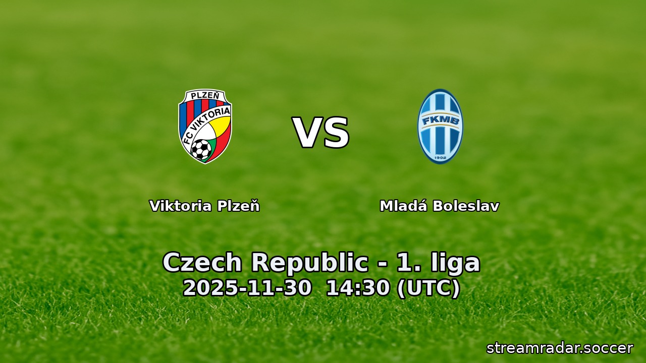 Viktoria Plzeň vs Mladá Boleslav