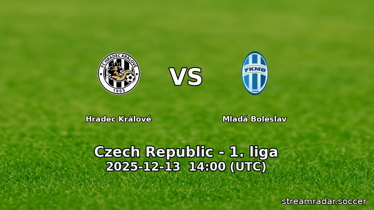 Hradec Králové vs Mladá Boleslav