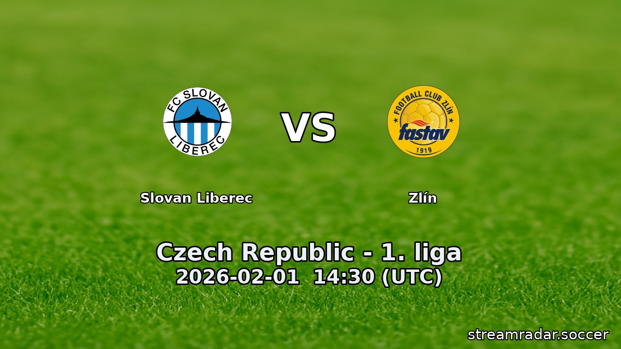 Slovan Liberec vs Zlín