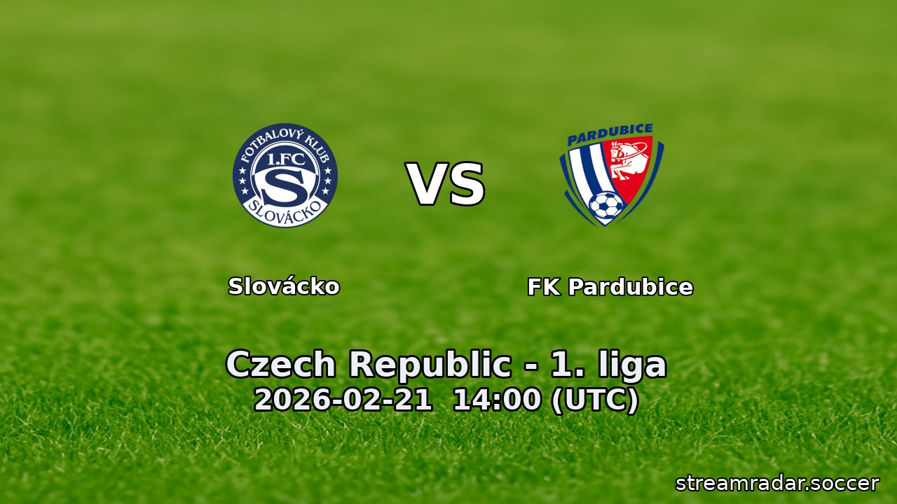 Slovácko vs FK Pardubice