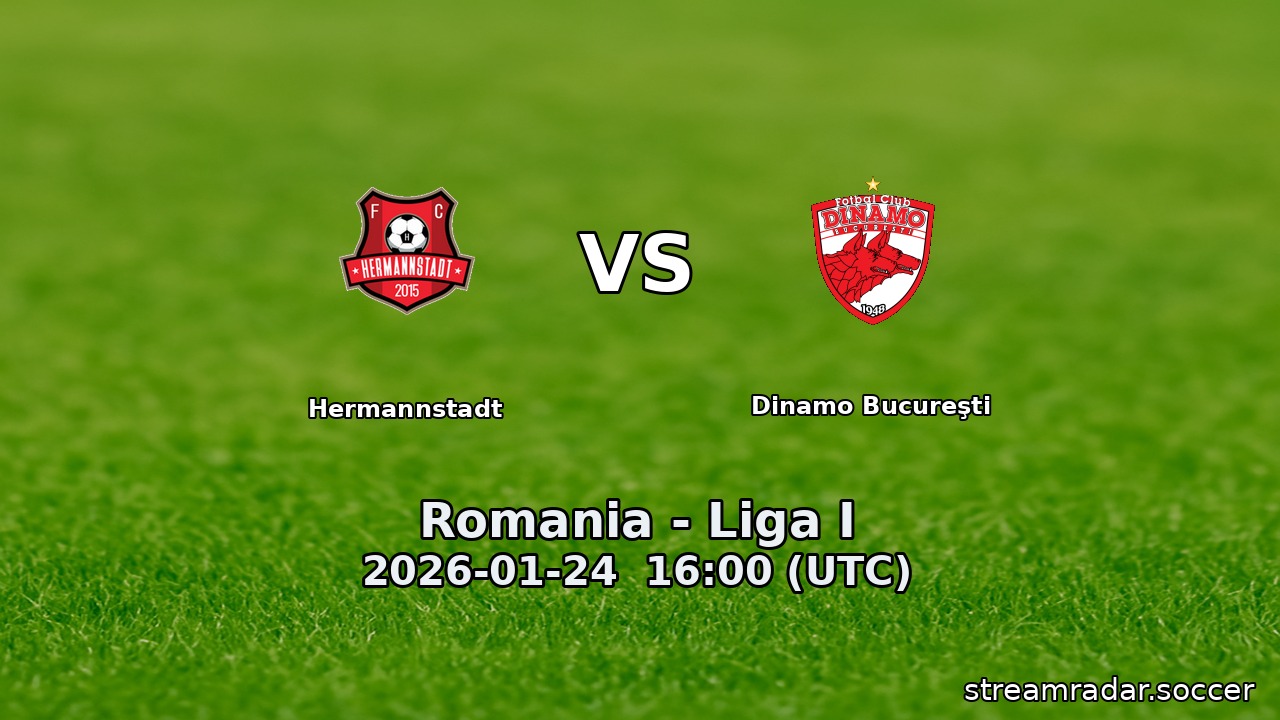 Hermannstadt vs Dinamo Bucureşti
