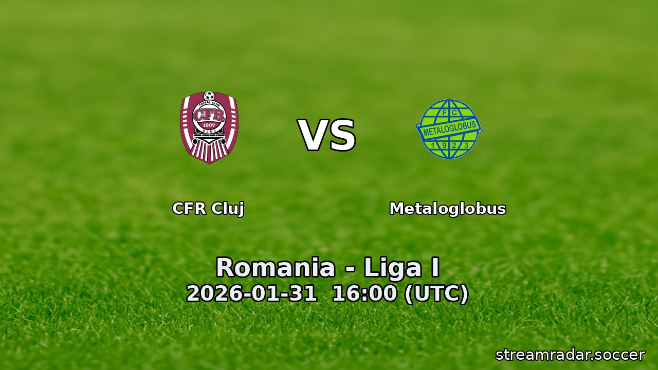 CFR Cluj vs Metaloglobus