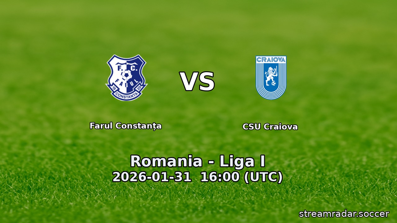 Farul Constanța vs CSU Craiova