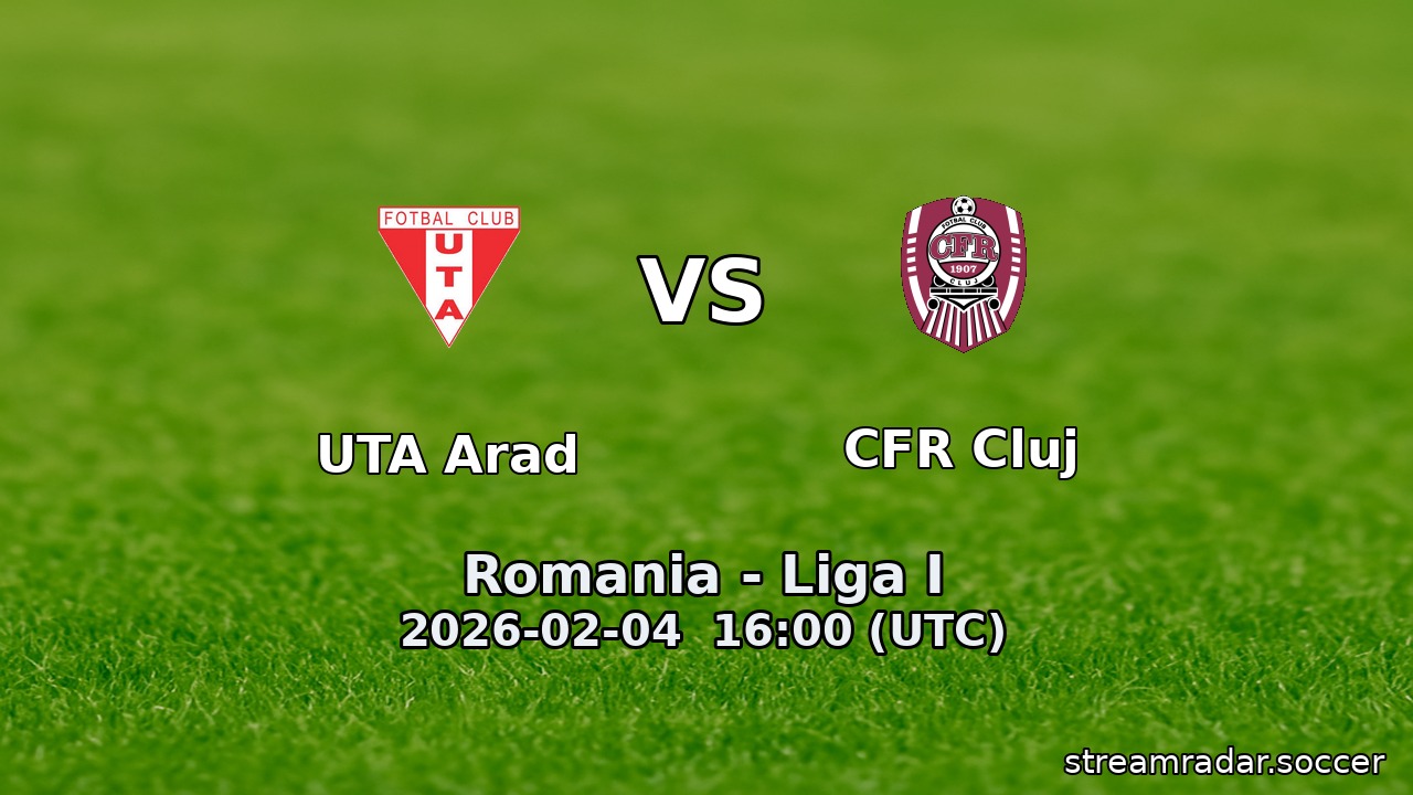 UTA Arad vs CFR Cluj