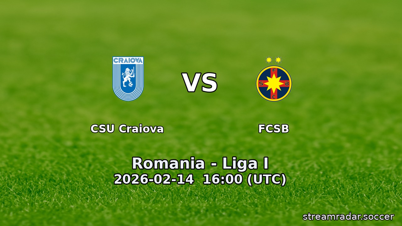 CSU Craiova vs FCSB
