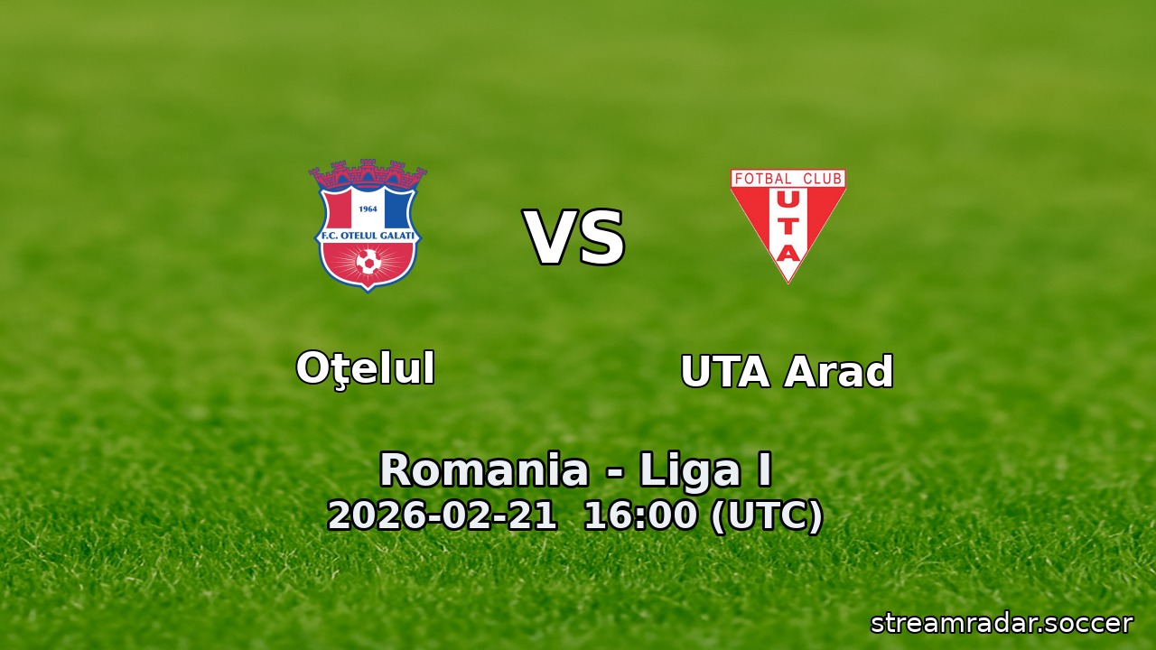 Oţelul vs UTA Arad