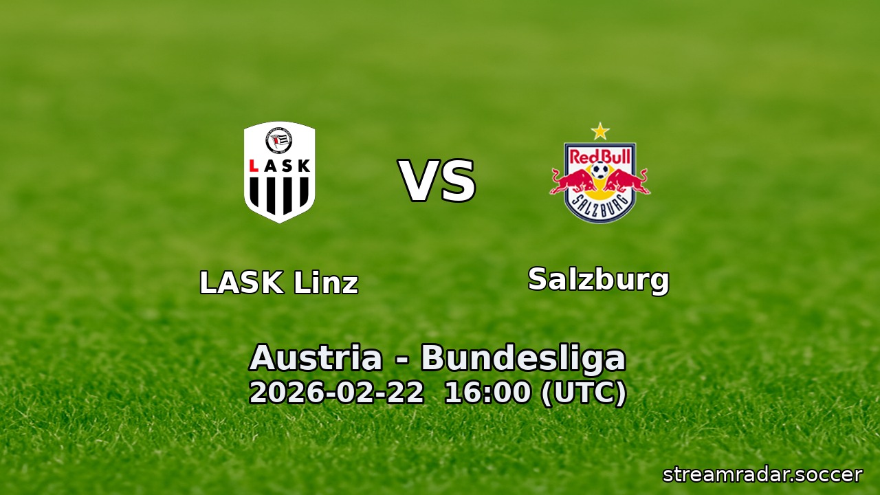 LASK Linz vs Salzburg