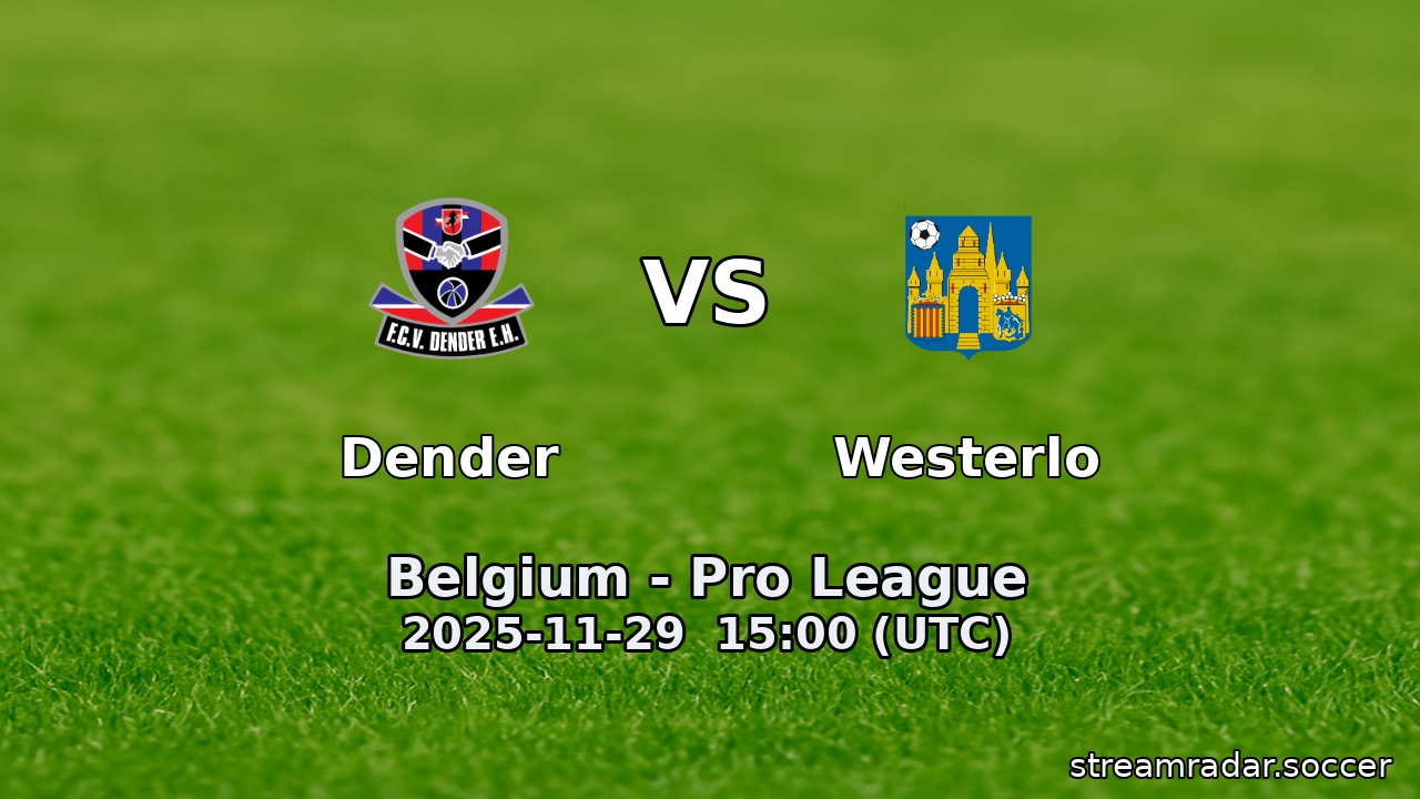 Dender vs Westerlo