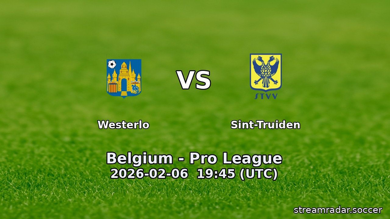 Westerlo vs Sint-Truiden