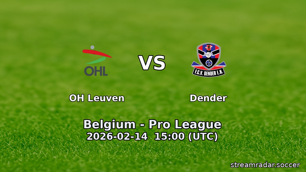 OH Leuven vs Dender