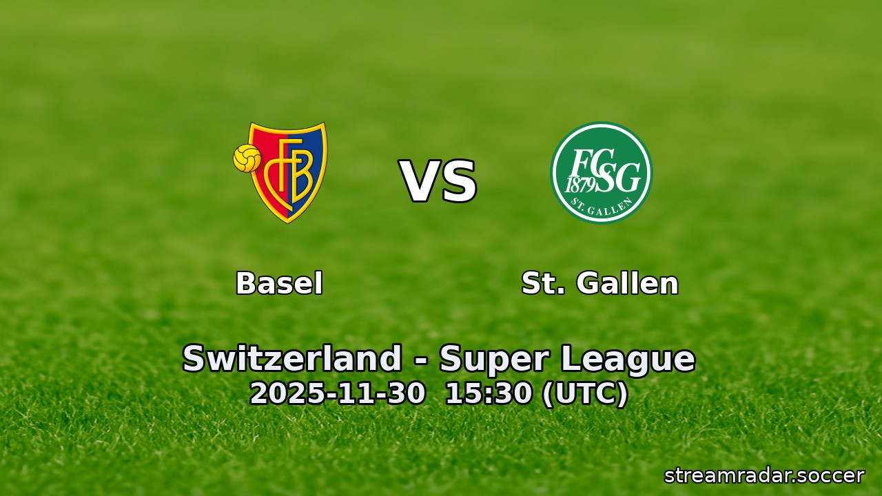 Basel vs St. Gallen