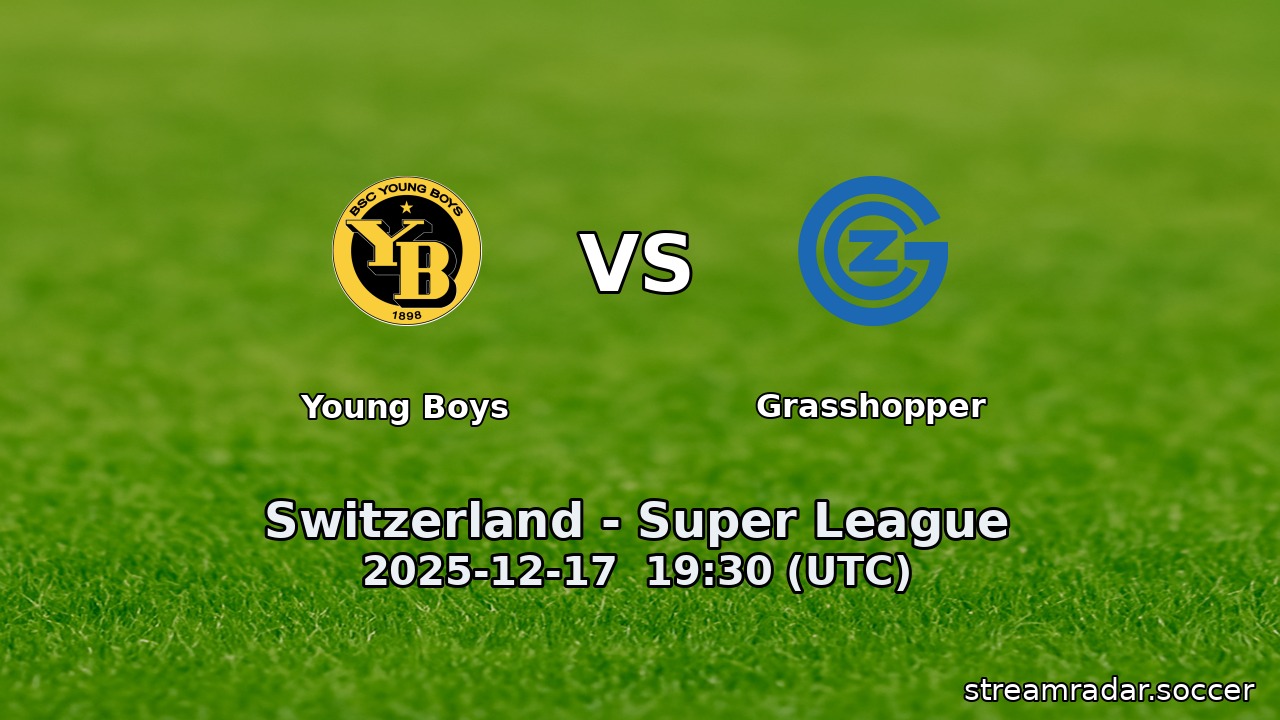 Young Boys vs Grasshopper