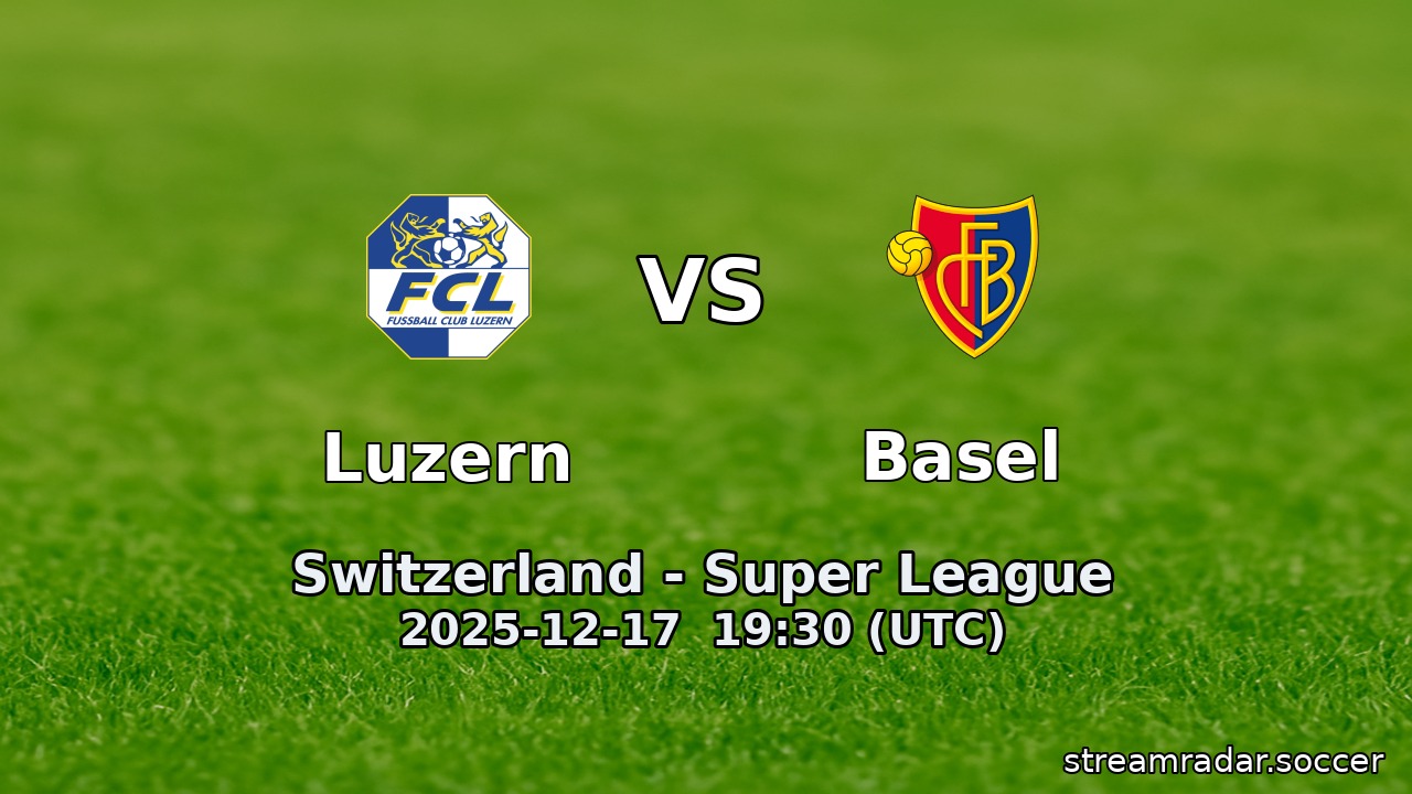Luzern vs Basel
