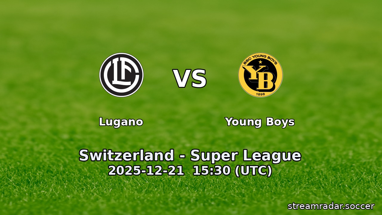 Lugano vs Young Boys