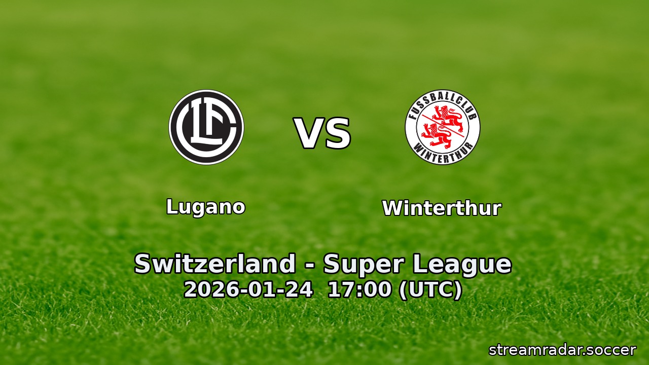 Lugano vs Winterthur