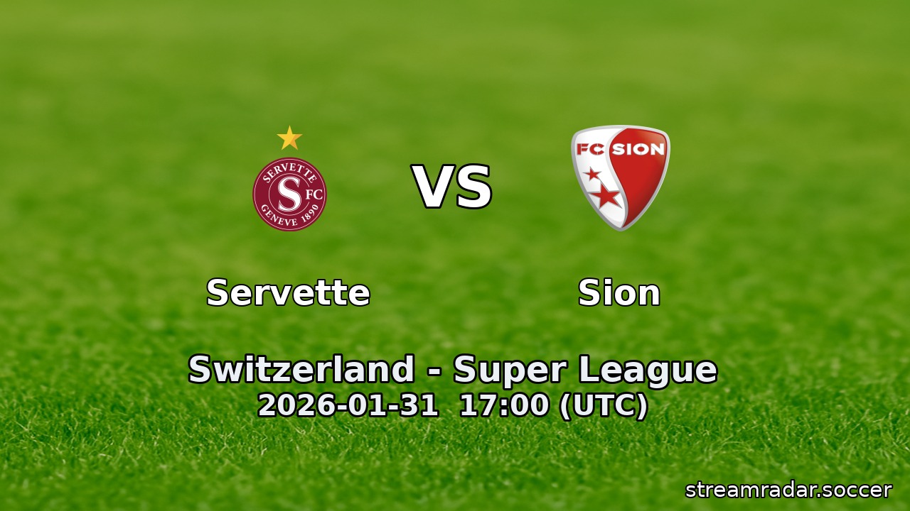 Servette vs Sion