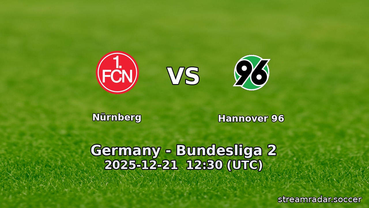 Nürnberg vs Hannover 96