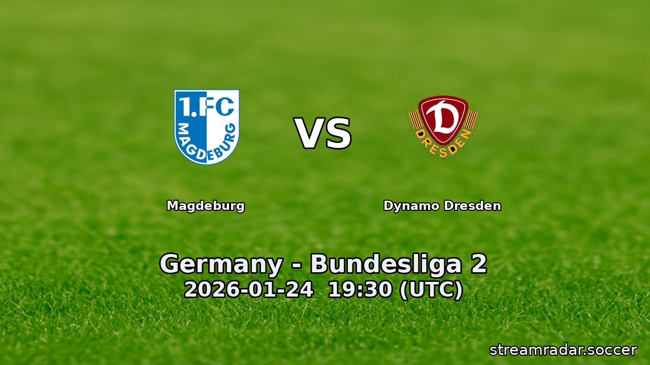 Magdeburg vs Dynamo Dresden