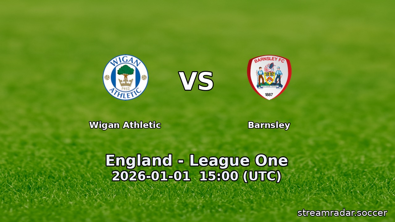 Wigan Athletic vs Barnsley
