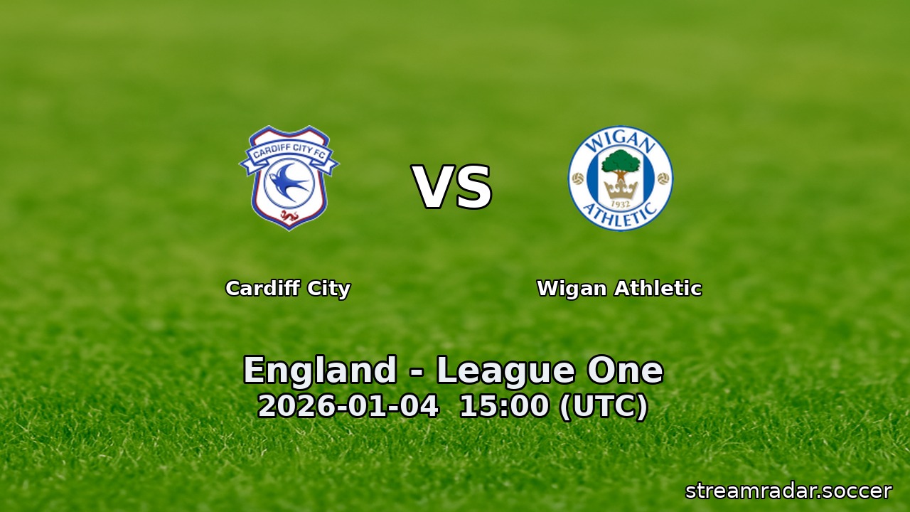 Cardiff City vs Wigan Athletic
