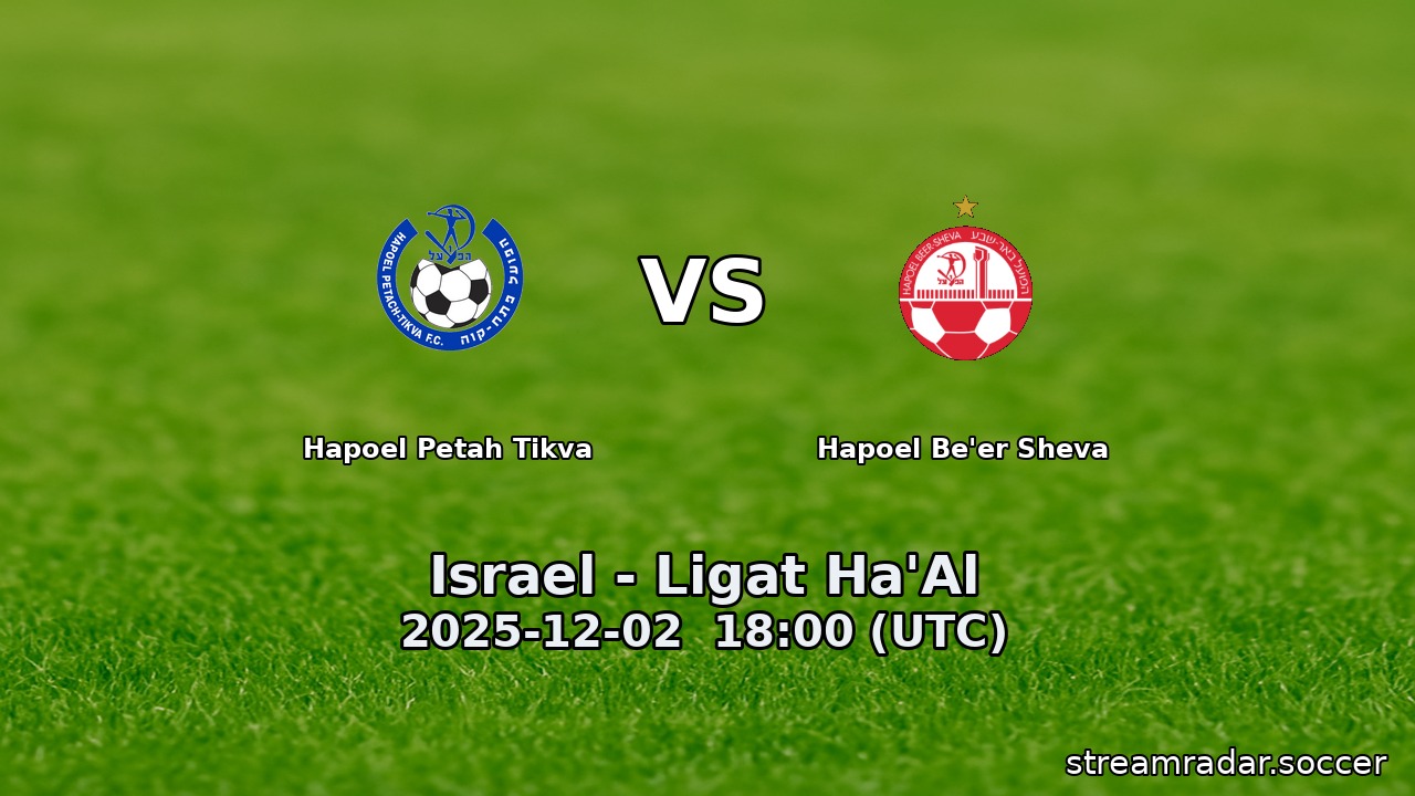 Hapoel Petah Tikva vs Hapoel Be'er Sheva