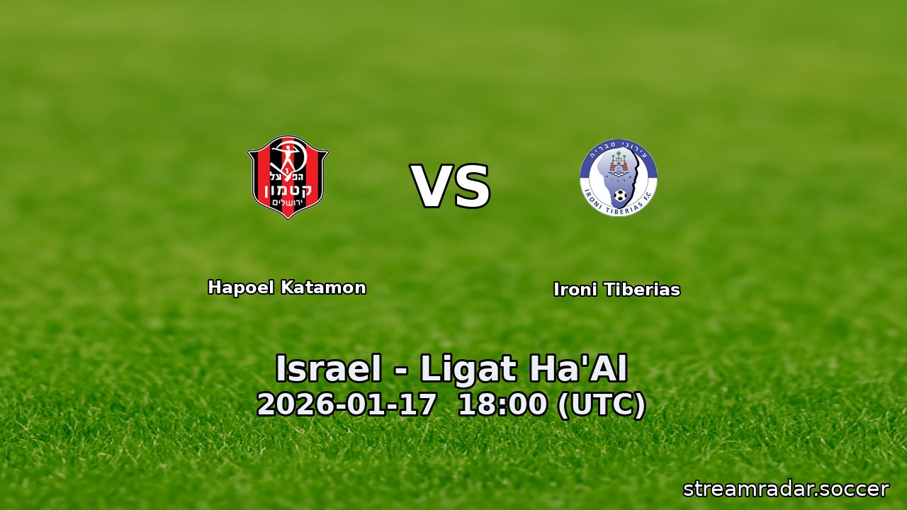 Hapoel Katamon vs Ironi Tiberias