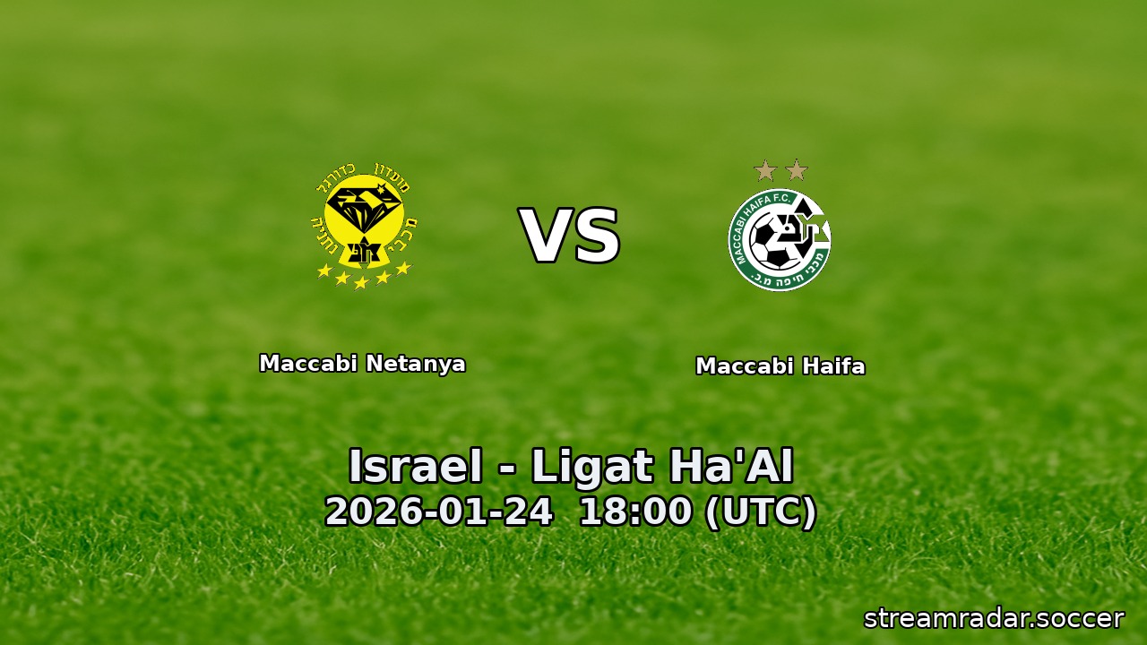 Maccabi Netanya vs Maccabi Haifa