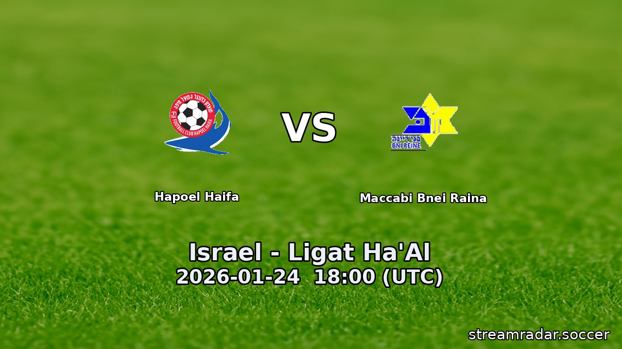 Hapoel Haifa vs Maccabi Bnei Raina
