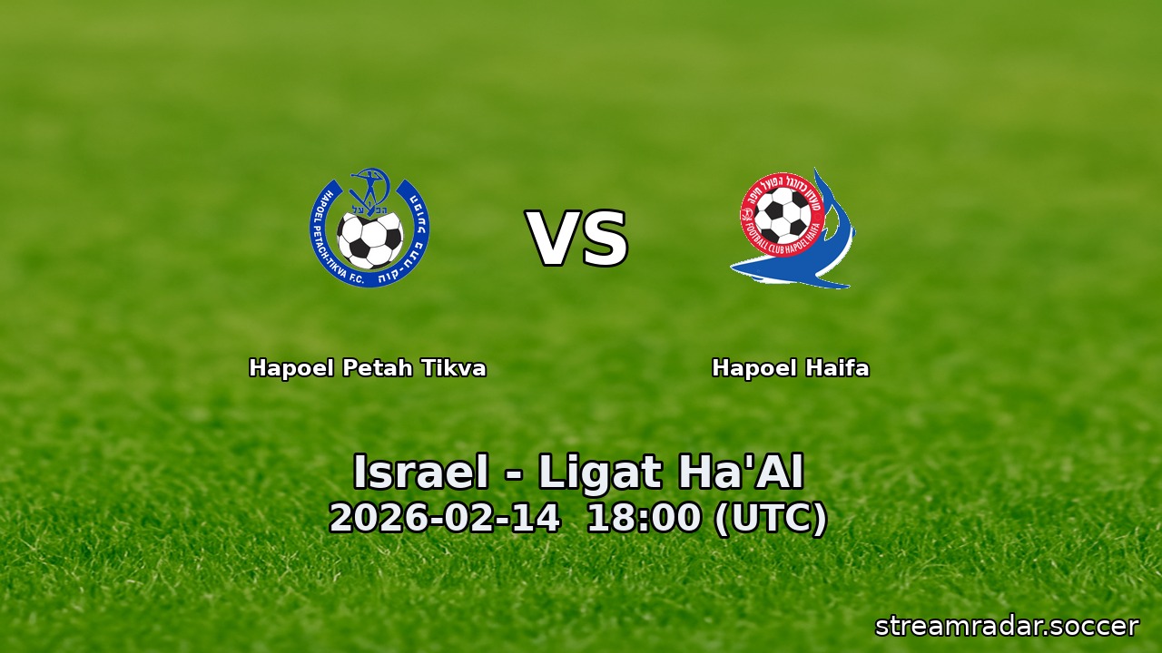 Hapoel Petah Tikva vs Hapoel Haifa