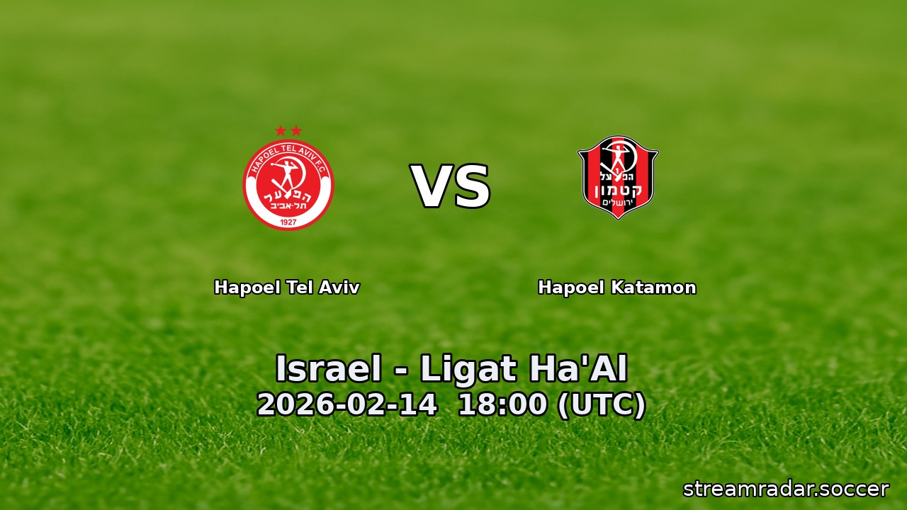 Hapoel Tel Aviv vs Hapoel Katamon