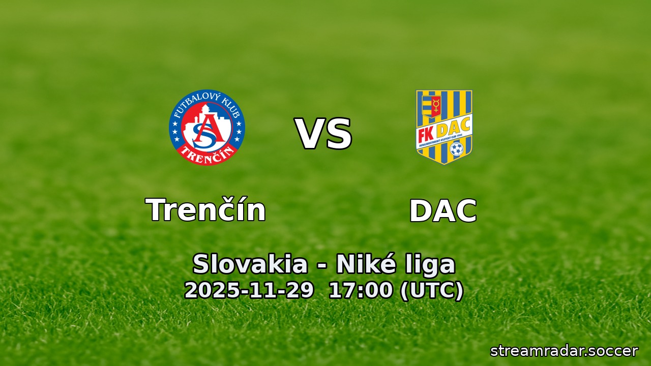 Trenčín vs DAC