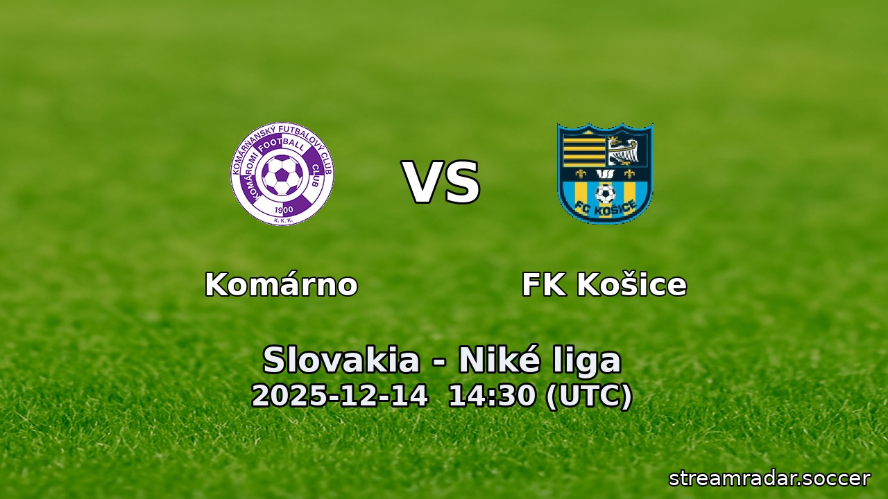 Komárno vs FK Košice