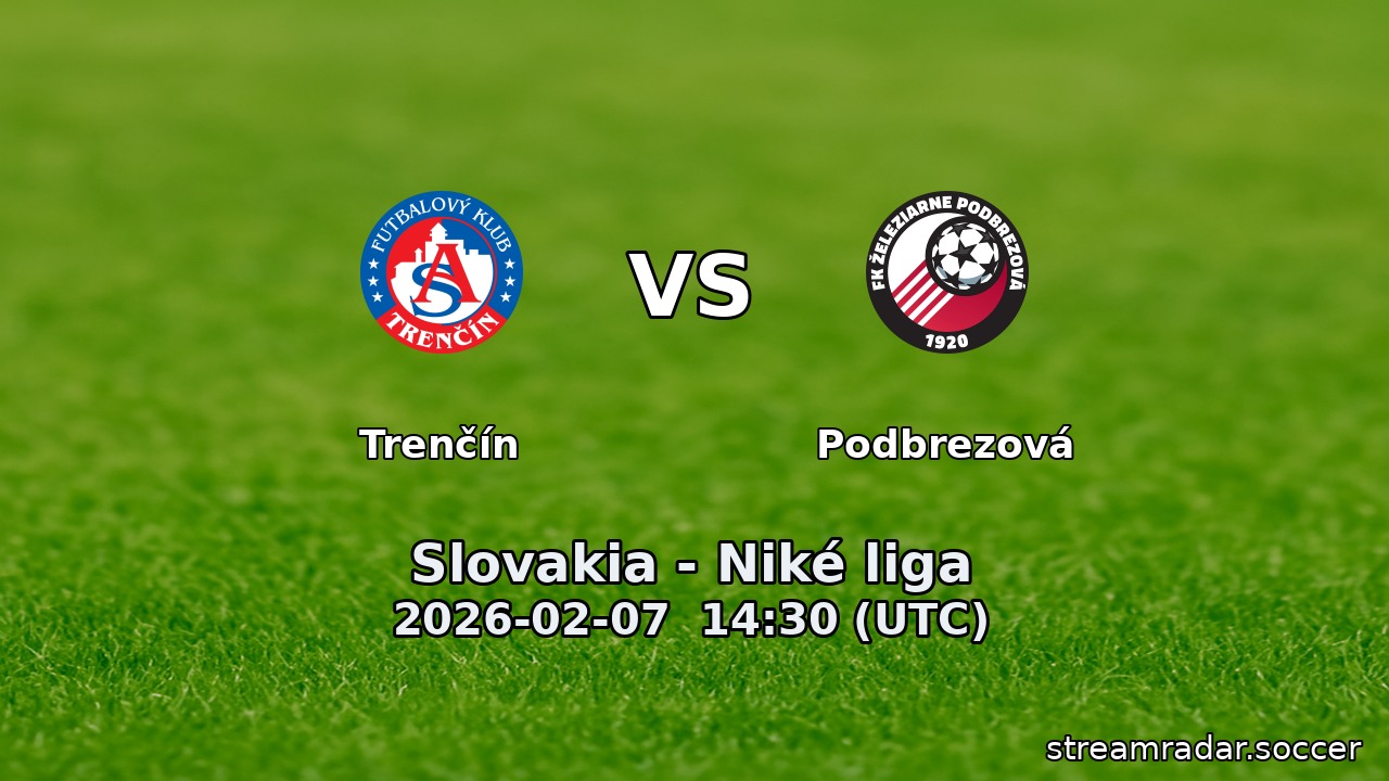 Trenčín vs Podbrezová