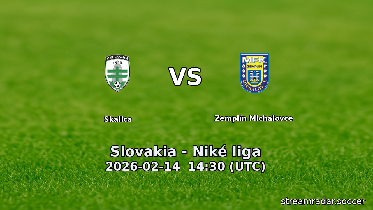 Skalica vs Zemplín Michalovce