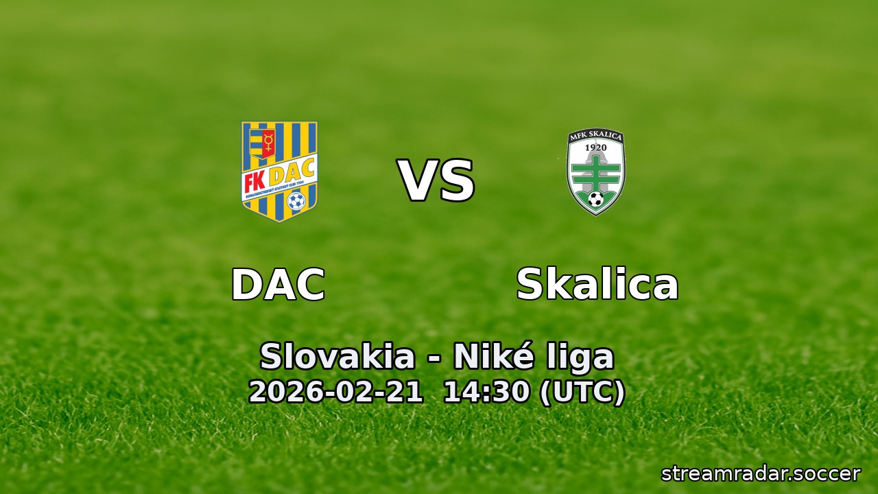 DAC vs Skalica