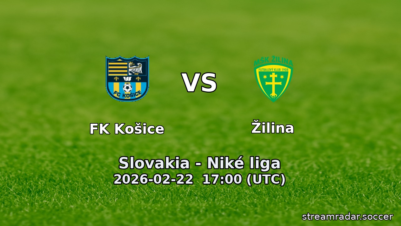 FK Košice vs Žilina