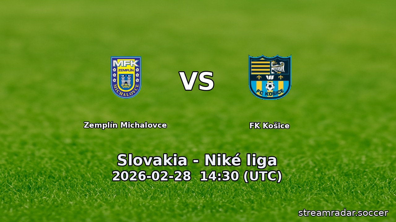 Zemplín Michalovce vs FK Košice