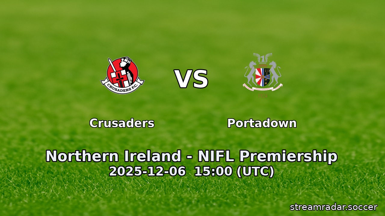 Crusaders vs Portadown