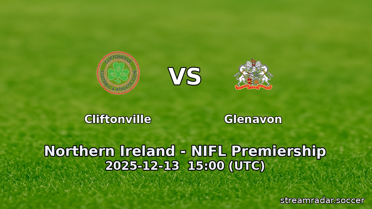 Cliftonville vs Glenavon