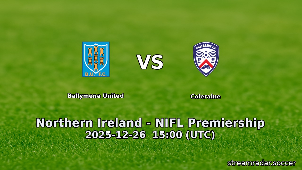 Ballymena United vs Coleraine