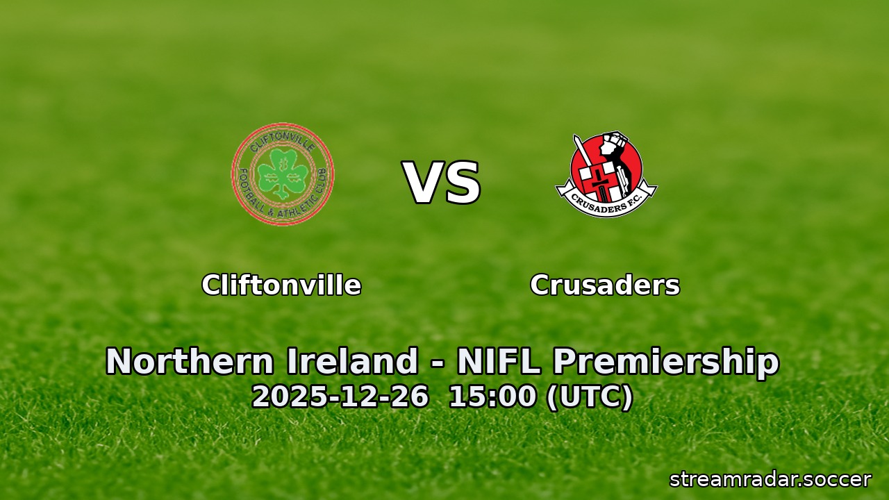 Cliftonville vs Crusaders
