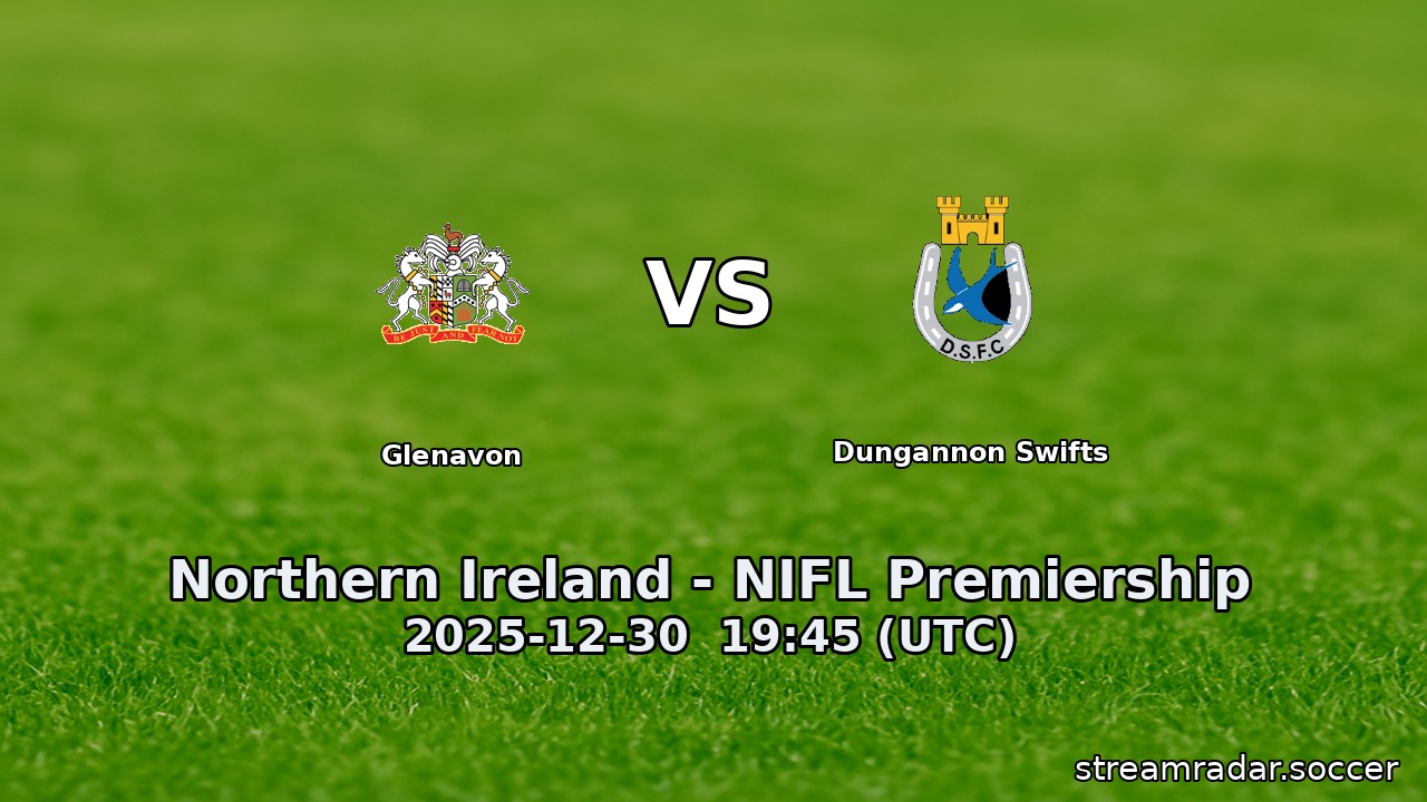 Glenavon vs Dungannon Swifts