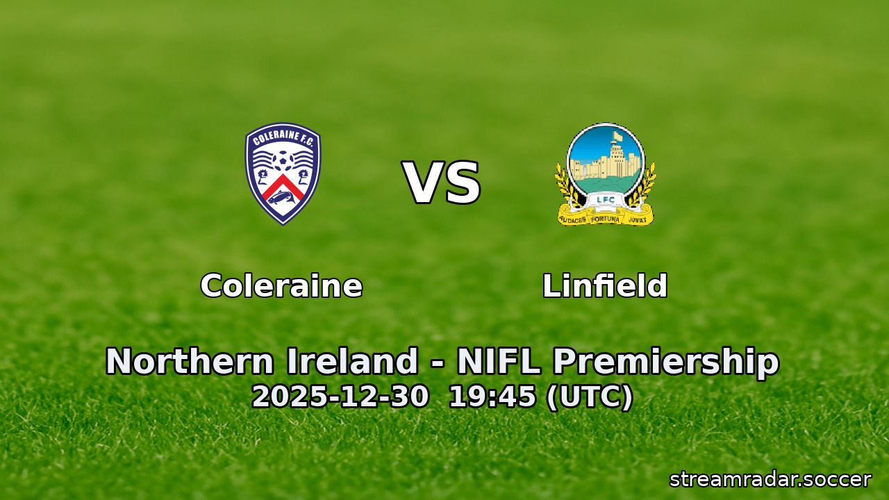 Coleraine vs Linfield